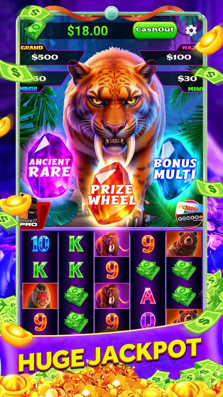 Saber Jackpot: Fang Spins screenshot