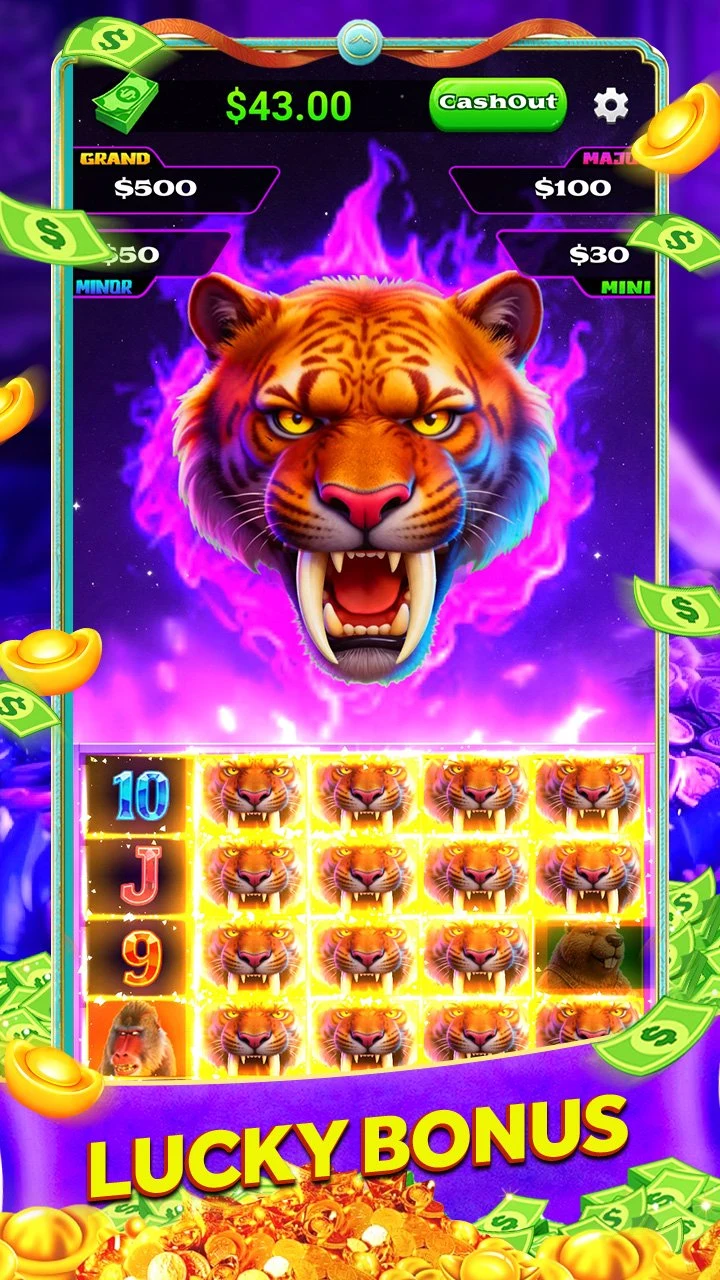 Saber Jackpot: Fang Spins screenshot